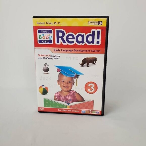 Your Baby Read! Volume 3 introduces over 50 NEW key words [DVD] - Picture 1 of 3